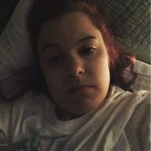 At the birth center, starting to get very worried. 